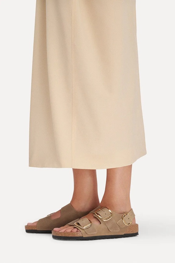 Birkenstock σανδάλια με επίπεδο τακούνι Γυναικεία δερμάτινα 1031782