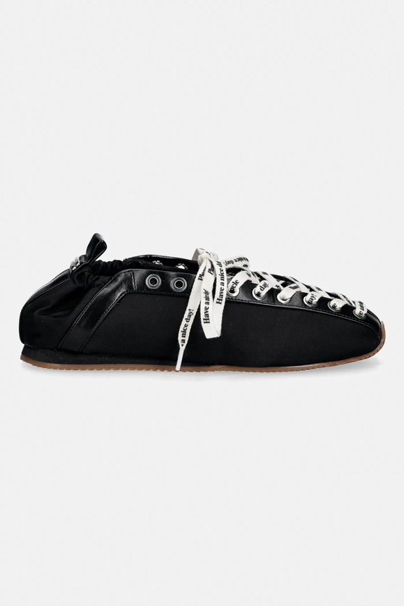 GANNI baleriny B1040014 czarny SS26