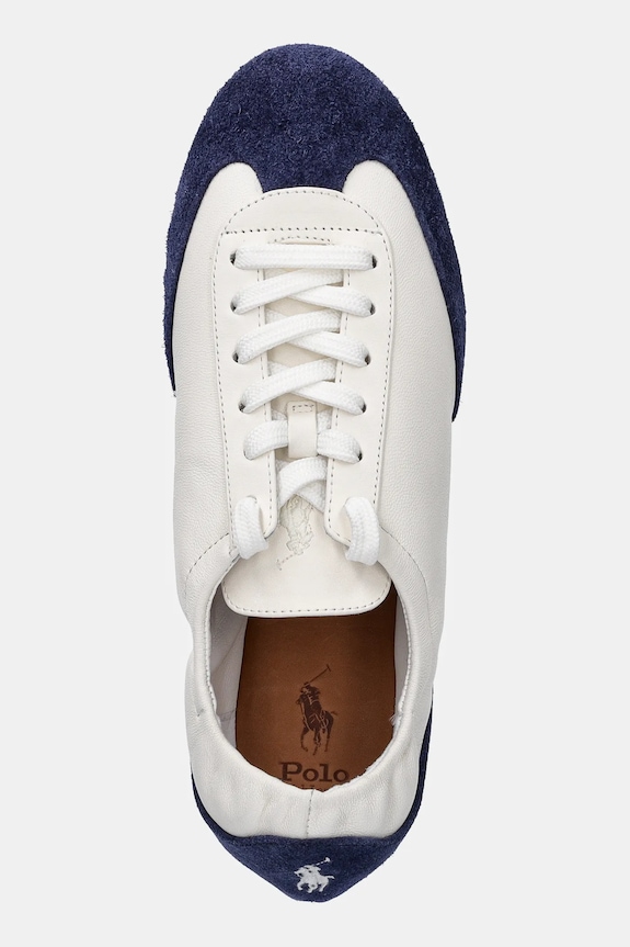 Kožené tenisky Polo Ralph Lauren Swn Ballerina biela 804972893004.410
