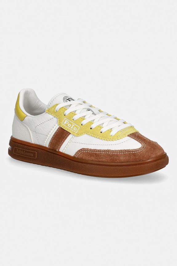 Kožené tenisky Polo Ralph Lauren Bedford usňová koža biela 804P04920002.700