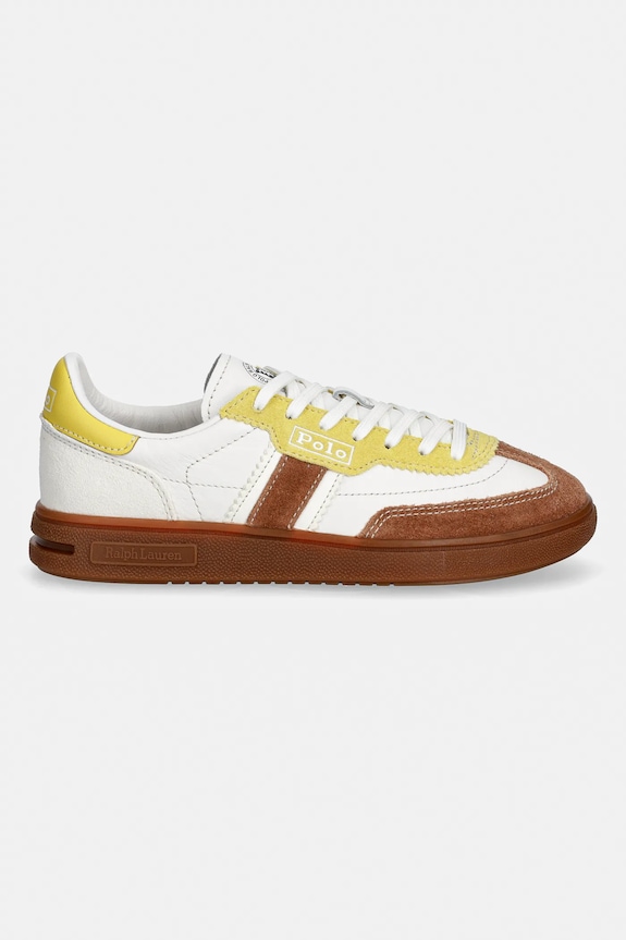 Kožené tenisky Polo Ralph Lauren Bedford 804P04920002.700 biela SS26