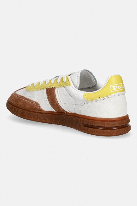Obuv Kožené tenisky Polo Ralph Lauren Bedford 804P04920002.700 biela