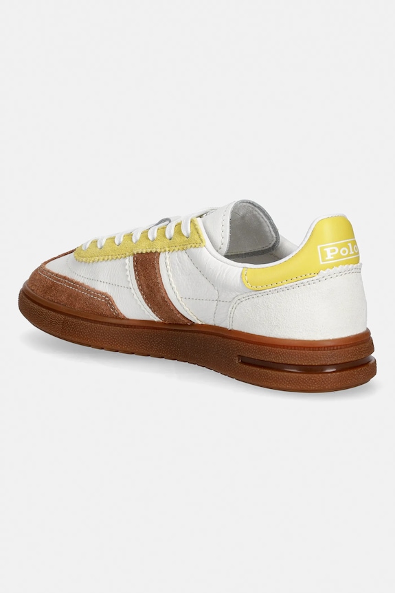 Obuv Kožené tenisky Polo Ralph Lauren Bedford 804P04920002.700 biela