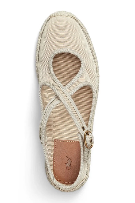 Polo Ralph Lauren espadrile Crss Flat bej 818P01577001.101