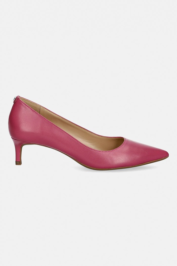 MICHAEL Michael Kors szpilki skórzane Alina Flex Kitten Pump 40R3ALMP1L.661 różowy SS26