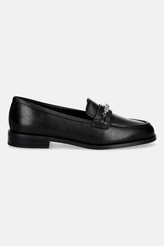 MICHAEL Michael Kors mocasini de piele Dina Loafer 40R6DIFP1L.001 negru SS26