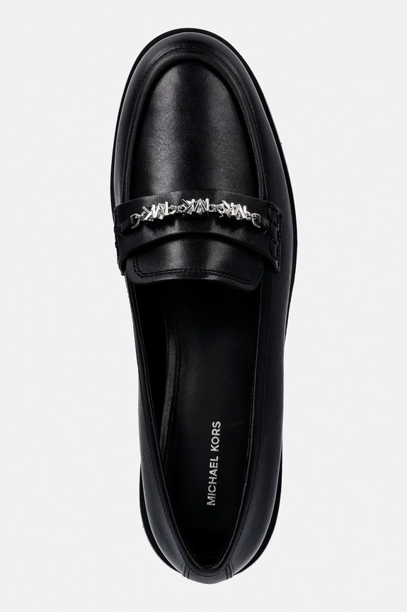 MICHAEL Michael Kors mocasini de piele Dina Loafer negru 40R6DIFP1L.001