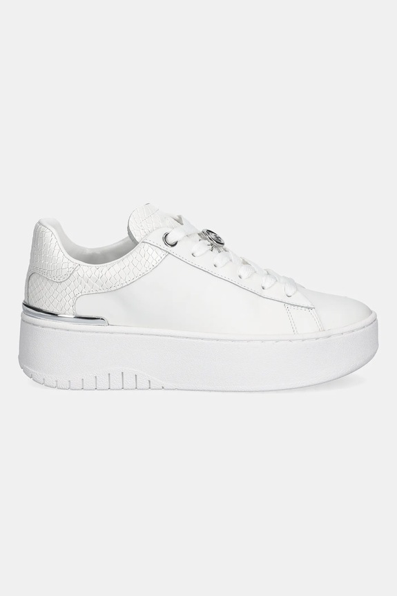 MICHAEL Michael Kors sneakers din piele Dottie Lace Up 43R6DTFS1L.085 alb SS26