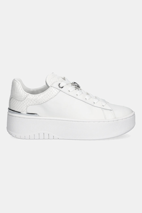 MICHAEL Michael Kors sneakers din piele Dottie Lace Up 43R6DTFS1L.085 alb SS26
