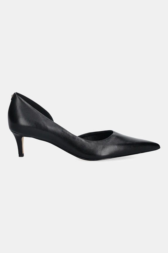 Kožené lodičky MICHAEL Michael Kors Elyse Kitten Pump 40F5EYMP1L.001 čierna SS26
