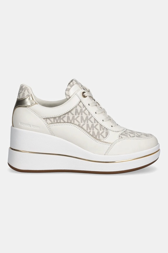 Tenisky MICHAEL Michael Kors Emmy Wedge Trainer 43F5EMFS2L.150 béžová SS26