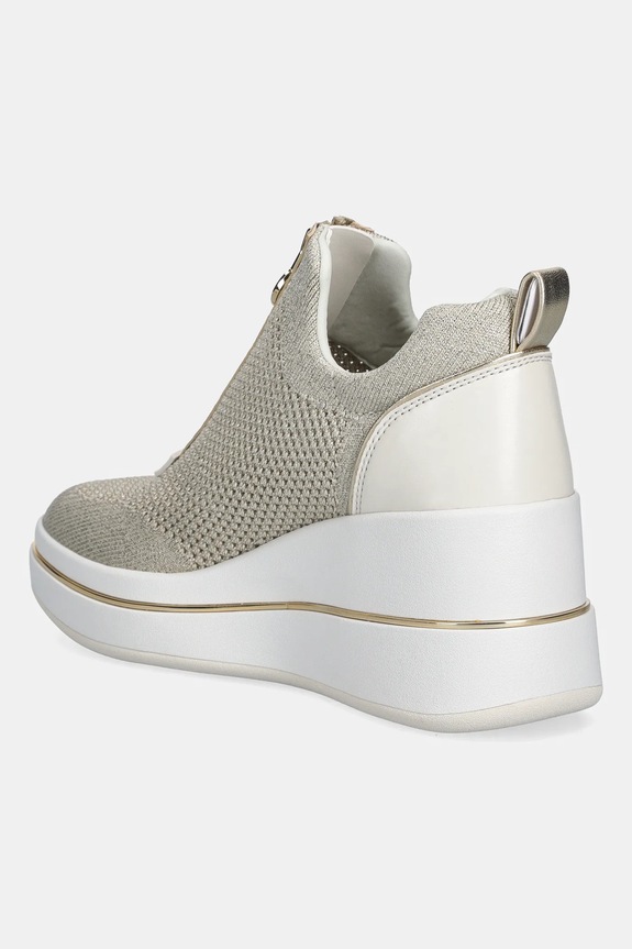 Obuv Tenisky MICHAEL Michael Kors Emmy Wedge Zip Slip On 43R6EMFP4D.740 béžová