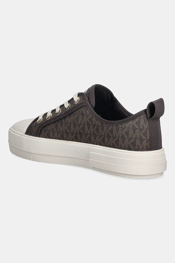 Încălțăminte MICHAEL Michael Kors tenisi Evy Lace Up 43F5EYFS1B.200 maro