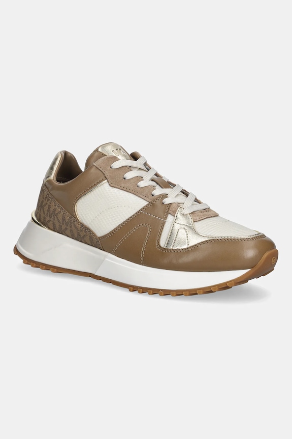 Tenisky MICHAEL Michael Kors Jaime Trainer textilný béžová 43R6JMFS2D.293