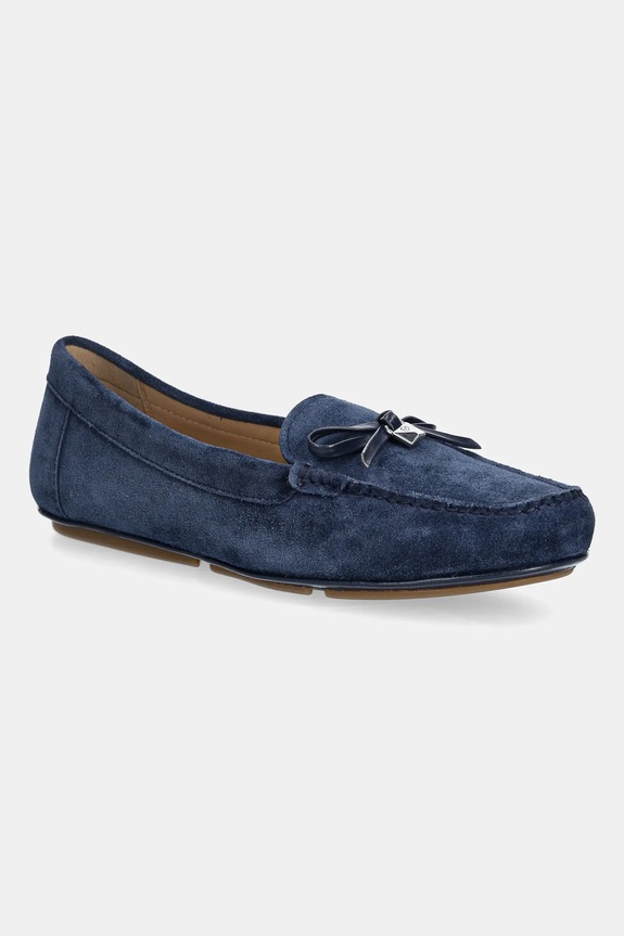 MICHAEL Michael Kors mocasini din piele întoarsă Juliette Moc piele întoarsă bleumarin 40S3JTFR1S.401