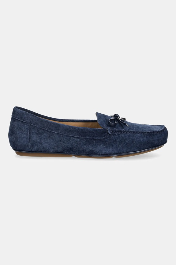 MICHAEL Michael Kors mocasini din piele întoarsă Juliette Moc 40S3JTFR1S.401 bleumarin SS26