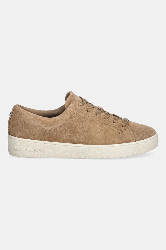 Semišové tenisky MICHAEL Michael Kors Keaton Lace Up 43R6KTFS1S.297 béžová SS26