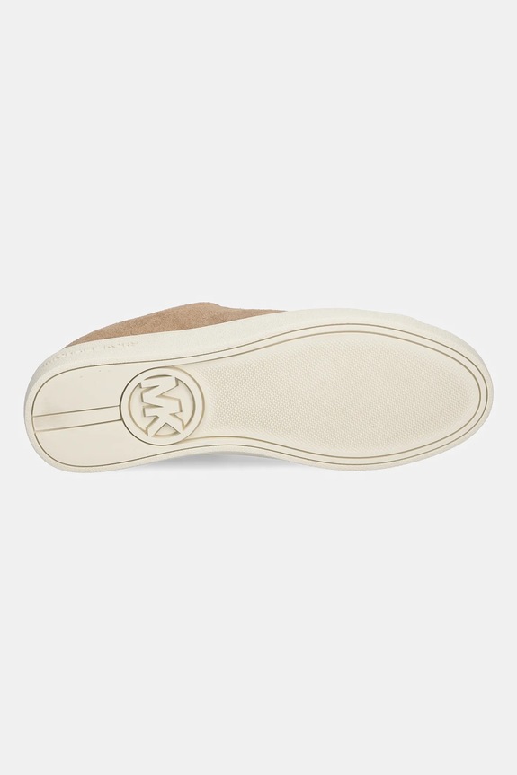 Semišové tenisky MICHAEL Michael Kors Keaton Lace Up 43R6KTFS1S.297 béžová