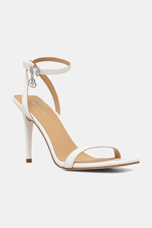 MICHAEL Michael Kors sandale de piele Liana Sandal subțire alb 40R6LNHS1L.085