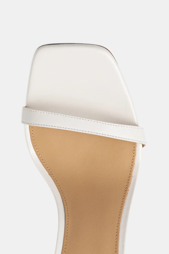 MICHAEL Michael Kors sandale de piele Liana Sandal alb 40R6LNHS1L.085