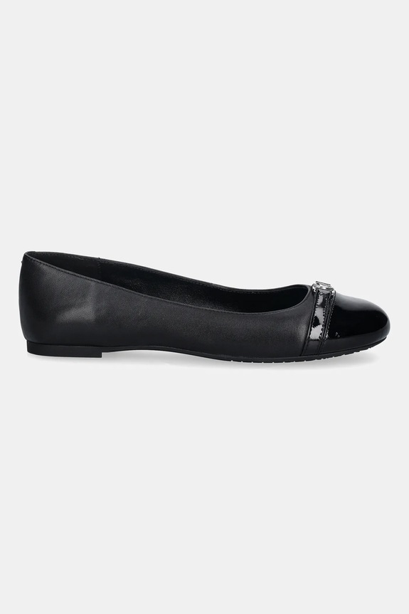 Kožené balerínky MICHAEL Michael Kors Mandy Flat 40F5MAFP1A.001 čierna SS26