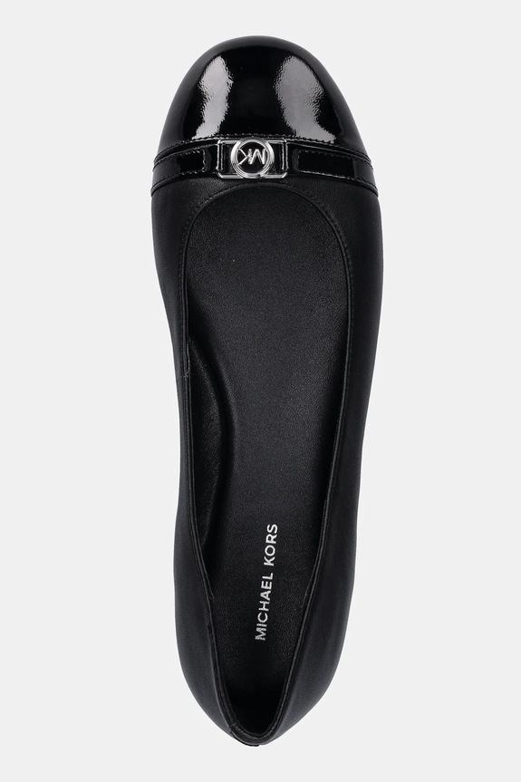 Kožené balerínky MICHAEL Michael Kors Mandy Flat čierna 40F5MAFP1A.001