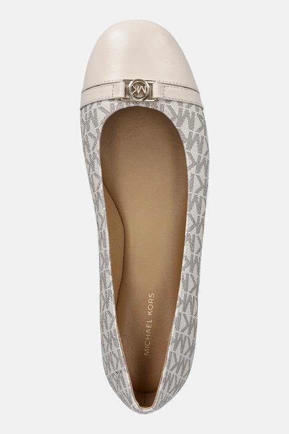 MICHAEL Michael Kors baleriny Mandy Flat beżowy 40F5MAFP1L.150