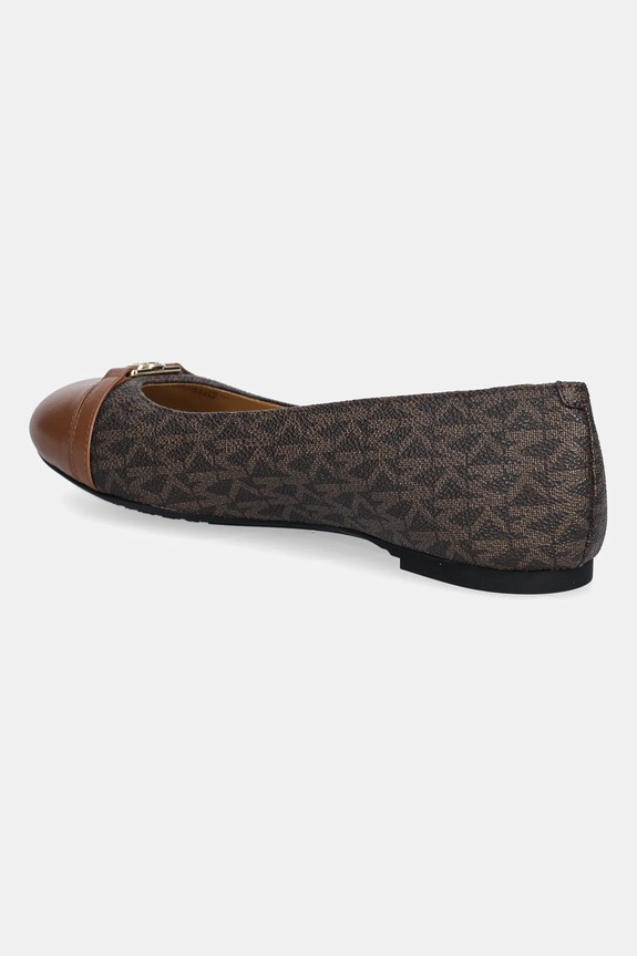 Încălțăminte MICHAEL Michael Kors balerini Mandy Flat 40F5MAFP1L.200 maro