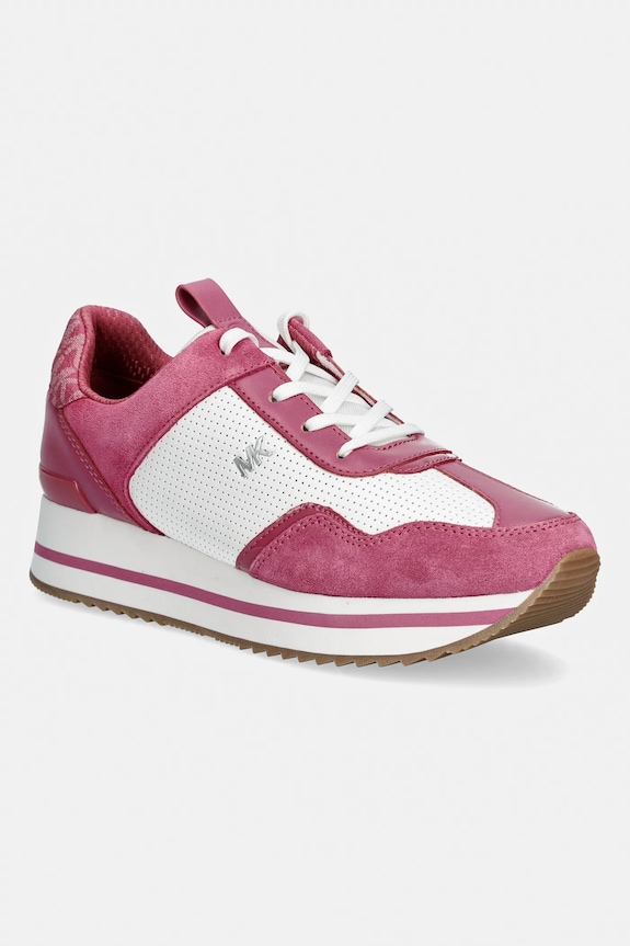 MICHAEL Michael Kors sneakers Raina Trainer piele roz 43R6RNFS1L.661