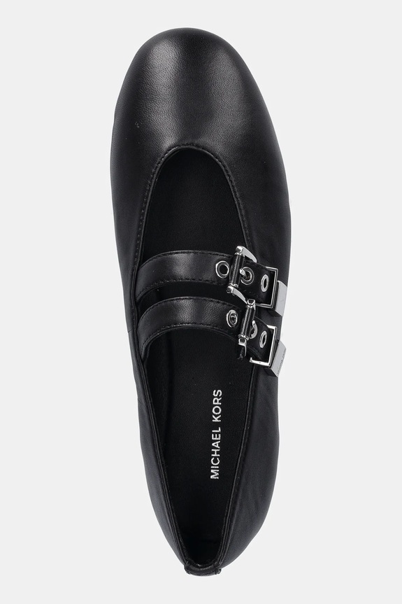 MICHAEL Michael Kors balerini de piele Rowen Flex Ballet negru 40R6RWFP1L.001