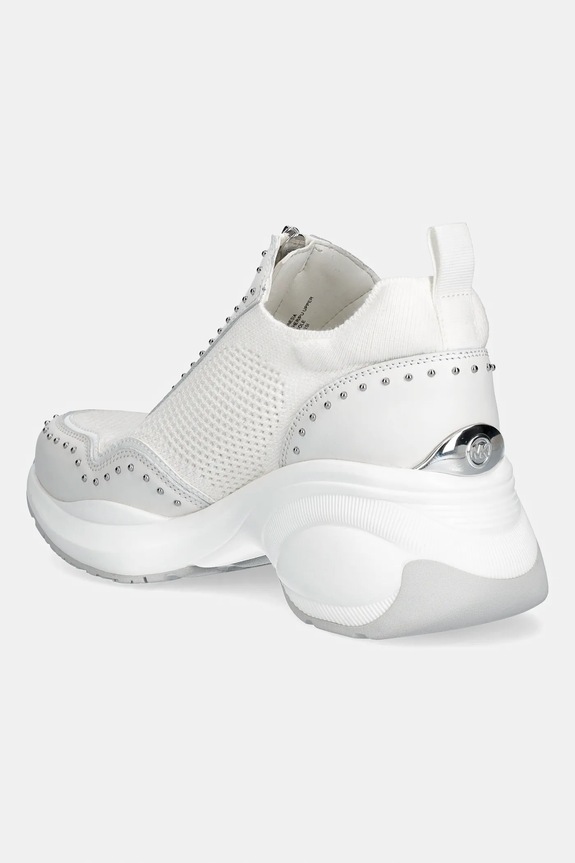 Obuv Tenisky MICHAEL Michael Kors Zuma Slip On Trainer 43R6ZUFP2D.085 biela