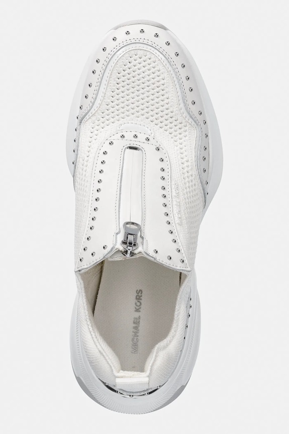 Tenisky MICHAEL Michael Kors Zuma Slip On Trainer biela 43R6ZUFP2D.085
