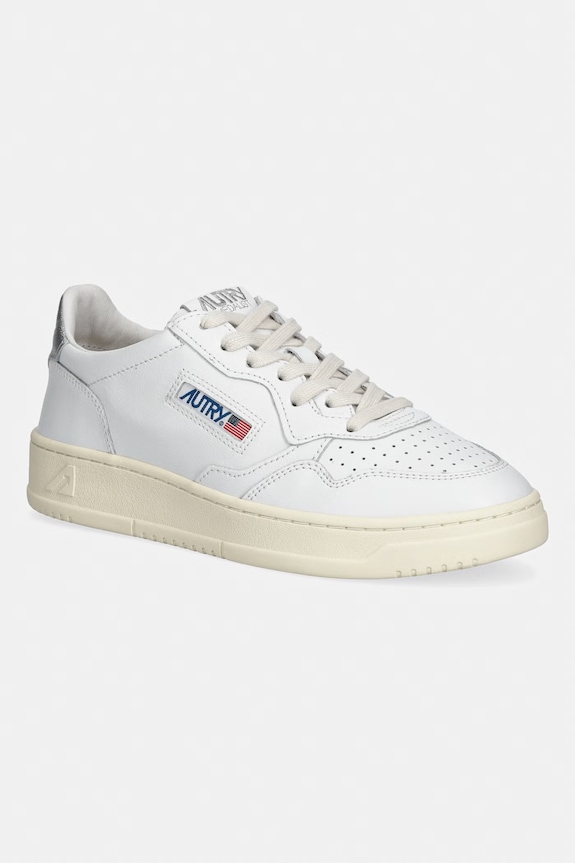 AUTRY sneakersy skórzane Medalist Low AULWLL05 biały AA00