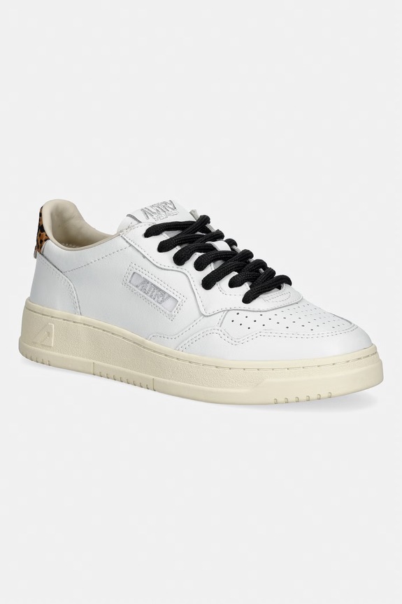 AUTRY sneakersy skórzane Medalist Low niska biały AULWOC01
