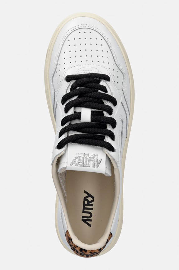 AUTRY sneakersy skórzane Medalist Low biały AULWOC01