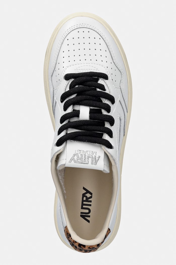 AUTRY sneakersy skórzane Medalist Low biały AULWOC01