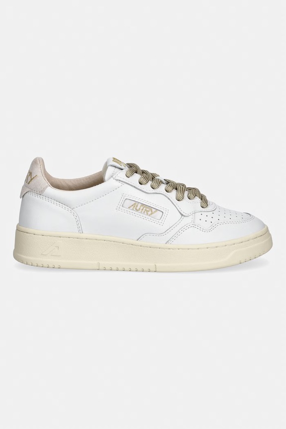AUTRY sneakersy skórzane Medalist Low AULWSW01 biały AA00
