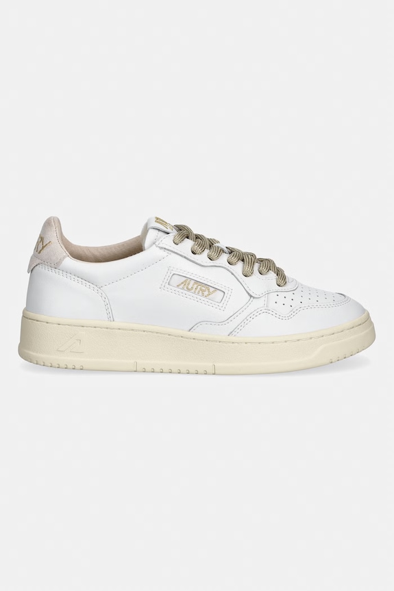 AUTRY sneakersy skórzane Medalist Low AULWSW01 biały AA00