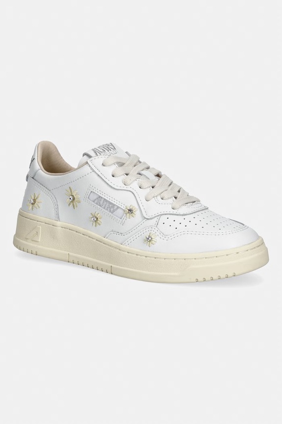 AUTRY sneakersy skórzane Medalist Low niska biały AULWWE01