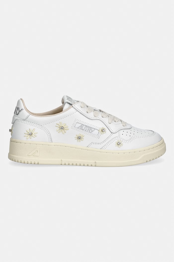 AUTRY sneakersy skórzane Medalist Low AULWWE01 biały SS26