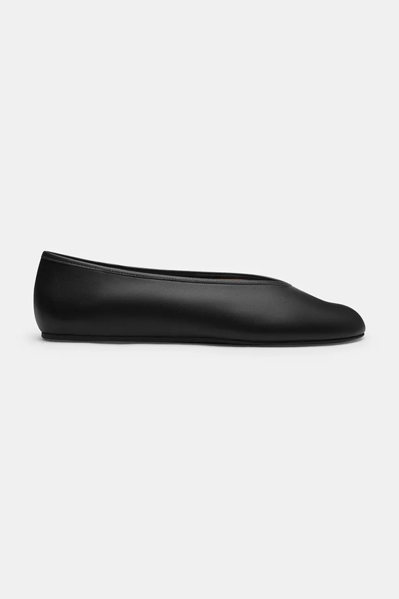 Coach ballerine in pelle Houston Ballet nero CCH74.BLK