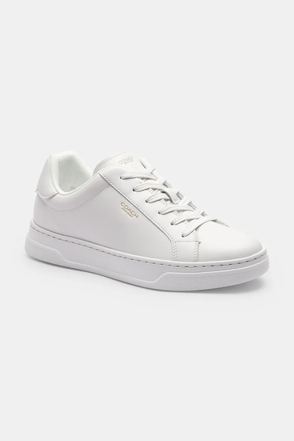 Coach sneakersy skórzane High Line CCN68.OPI biały SS26