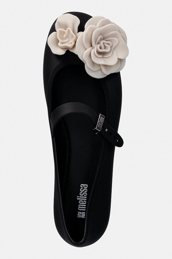 Melissa baleriny MELISSA SOFT BALLERINA PETALS AD czarny M.37820.BO955
