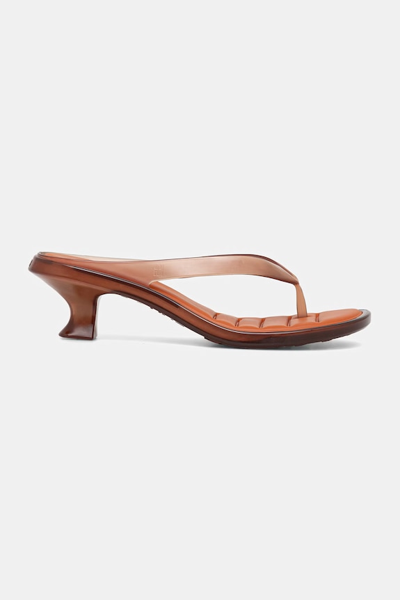Lodičky Melissa MELISSA THONG KITTEN HEEL AD M.38068.BU427 oranžová SS26