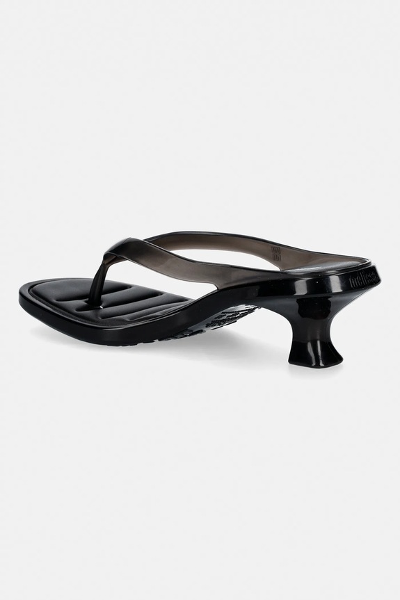 Încălțăminte Melissa șlapi MELISSA THONG KITTEN HEEL AD M.38068.BU430 negru