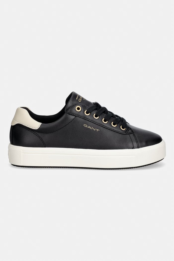 Gant Avino sneakers pentru femei, din piele 32531164.G041 negru SS26
