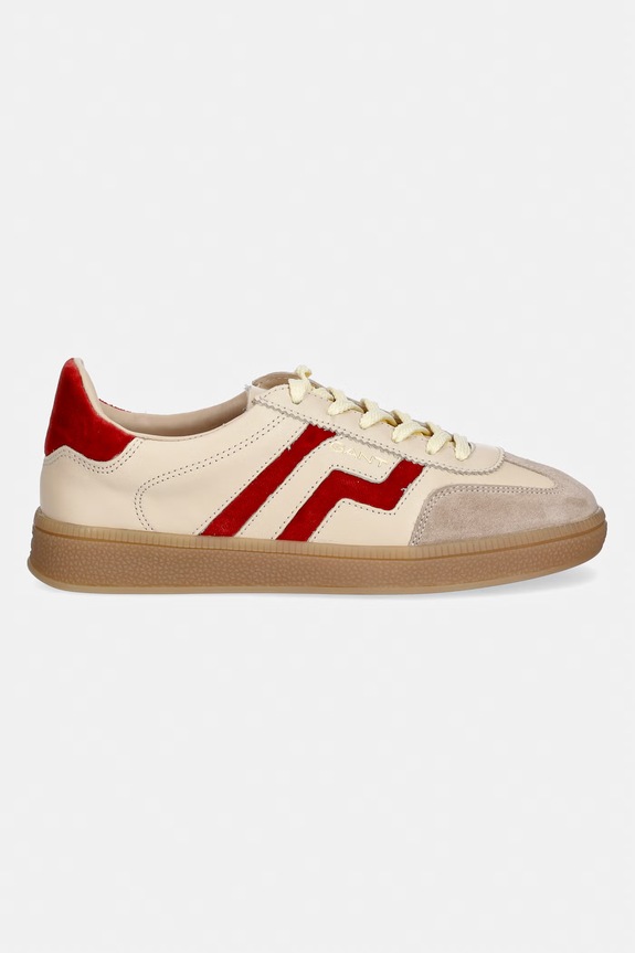 Кожаные кроссовки Gant Cuzima 32531200.G07 бежевый SS26
