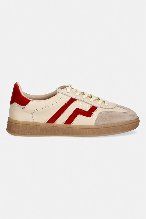 Кожаные кроссовки Gant Cuzima 32531200.G07 бежевый SS26
