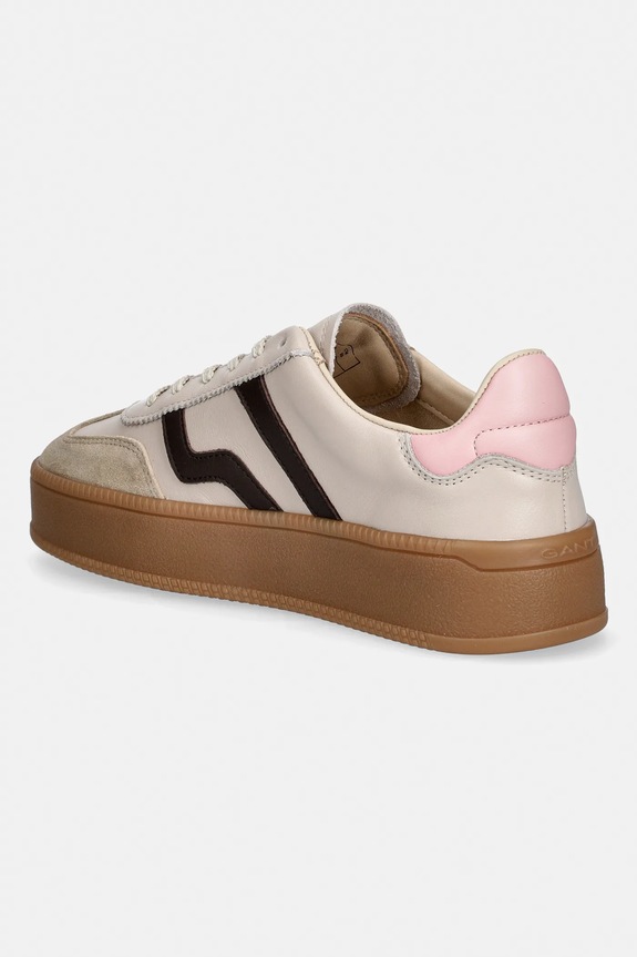 Încălțăminte Gant sneakers din piele Cuzmani 32531202.G105 bej