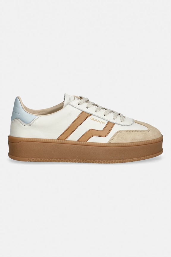 Gant sneakersy skórzane Cuzmani 32531202.G383 beżowy SS26
